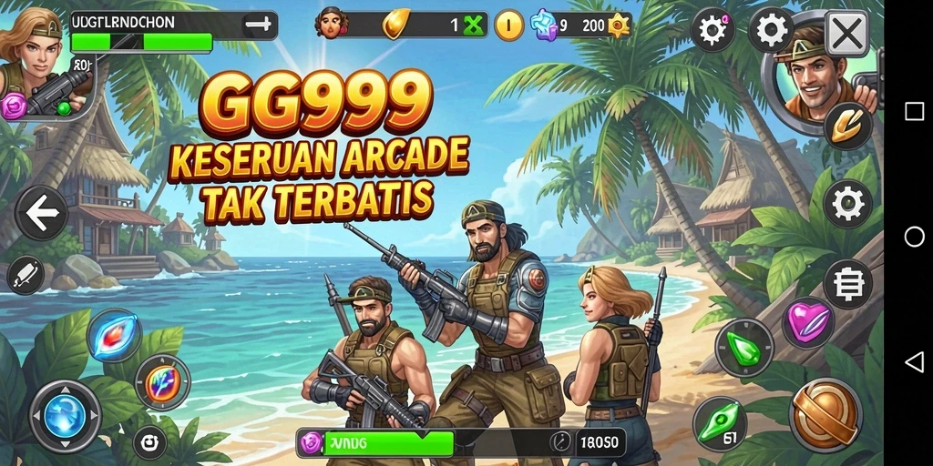 Tangkapan layar menunjukkan aksi gameplay seru dalam GG999 yang menantang.