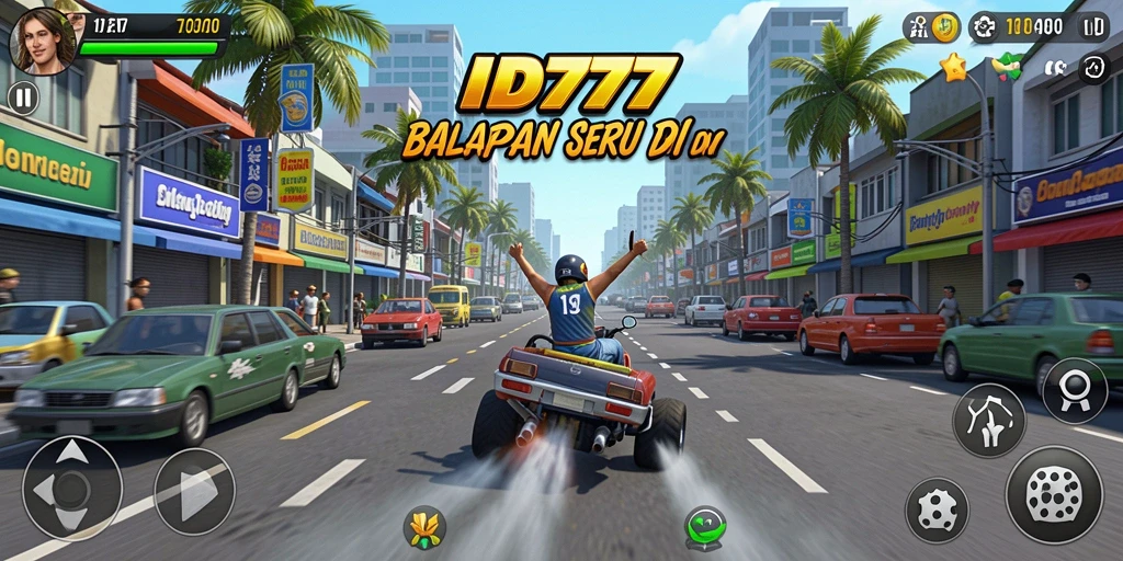Tampilan gameplay seru dan menegangkan di ID777
