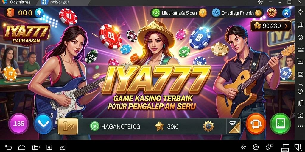 Tampilan gameplay yang menarik di IYA777, penuh aksi Kasino.