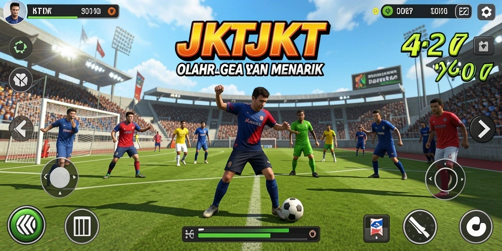 Tampilan gameplay JKTJKT yang seru dan kompetitif.