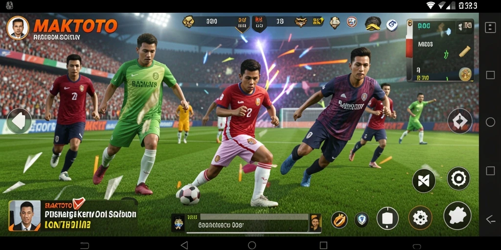 Tampilan gameplay menarik dan kompetitif di MAKTOTO.