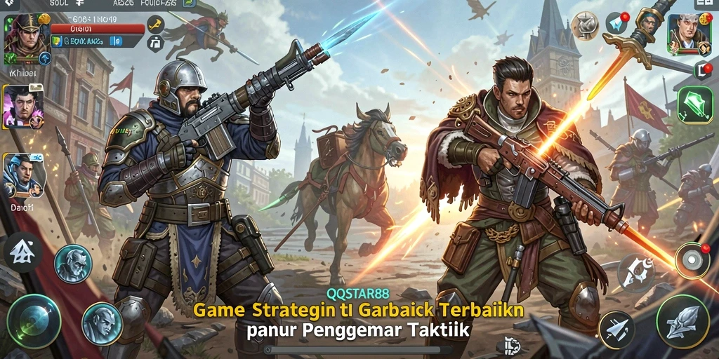 Screenshot gameplay QQSTAR88 yang menampilkan strategi mendebarkan.