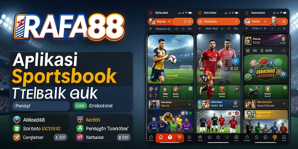 Tampilan intuitif dan gameplay menarik dalam aplikasi Sportsbook RAFA88.