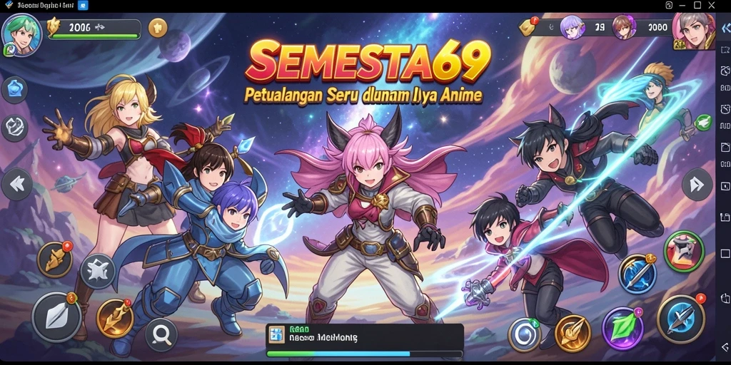 Tampilan menarik dari gameplay SEMESTA69 yang penuh aksi.